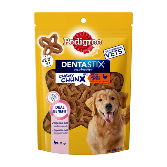 Pedigree Dentastix Chewy Chunx Dog Treats Maxi 68g