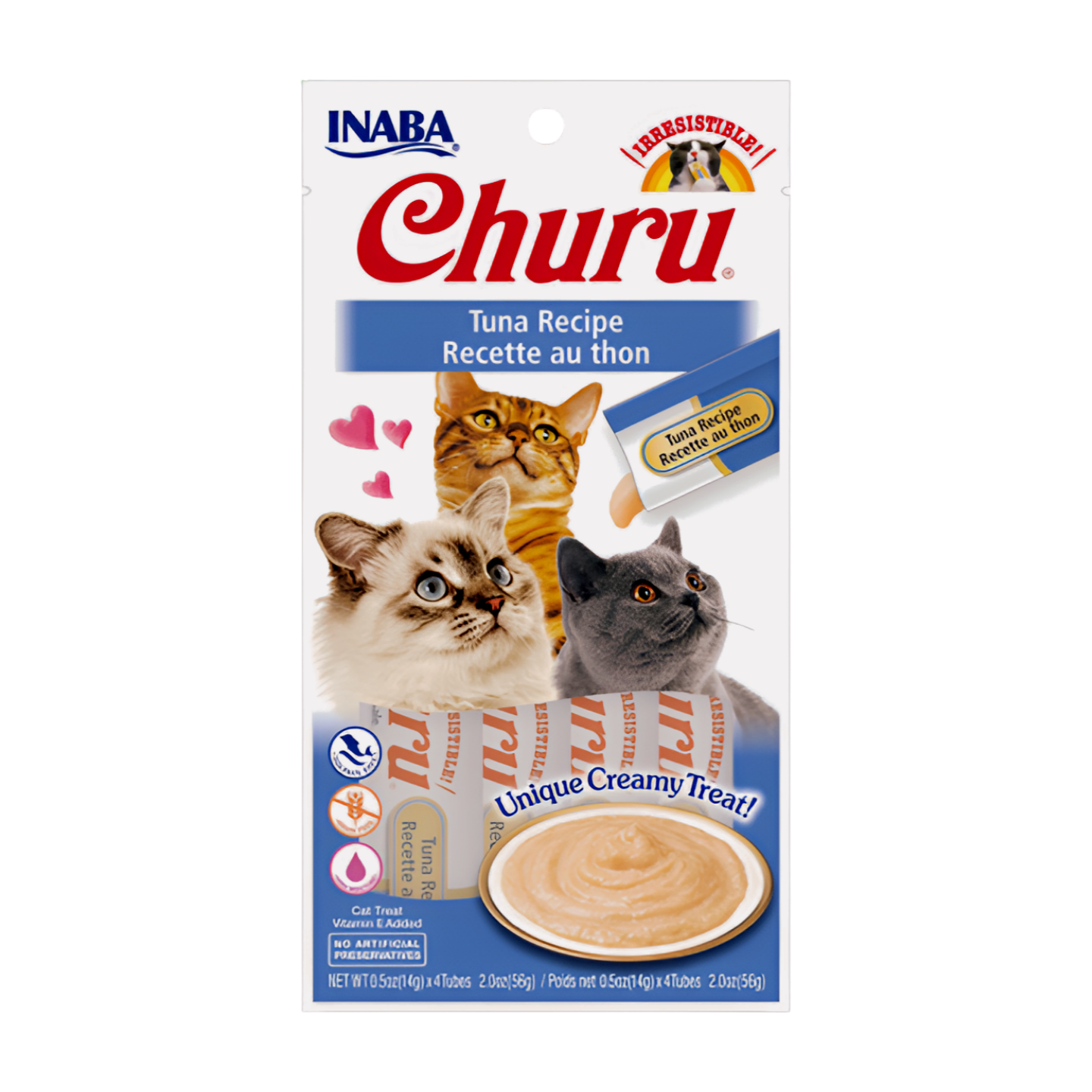 INABA Churu Tuna Recipe Cat Treats USA-601A