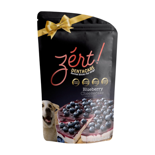 Zert! Dental Sticks for Dogs Blueberry Cheesecake 148g