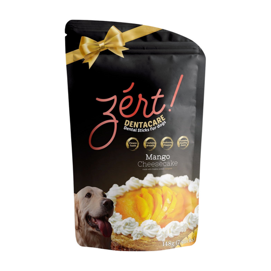 Zert! Dental Sticks for Dogs Mango Cheesecake 148g