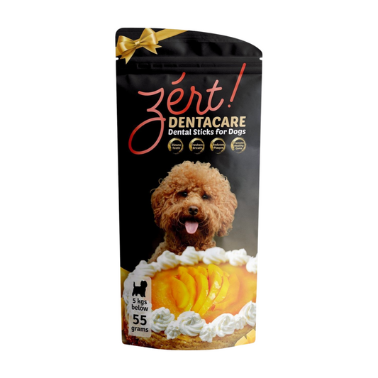 Zert! Dental Sticks for Dogs Mango Cheesecake 55g