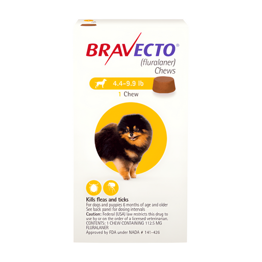 Bravecto 2 to 4.5kg for Dogs