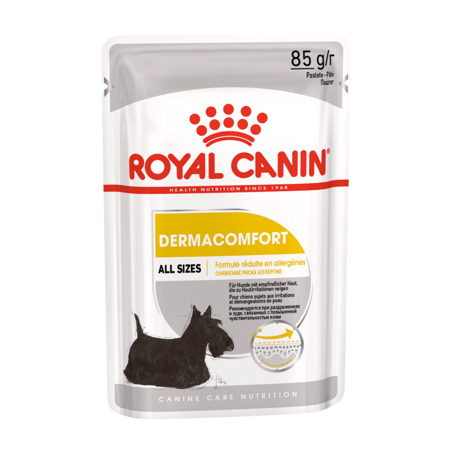 Royal Canin CCN Wet Dog Food Dermacomfort All Size 85g