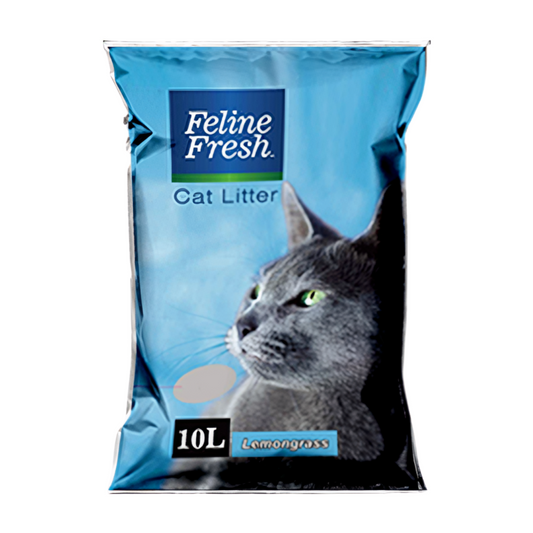 Feline Fresh Cat Litter Lemongrass 10L