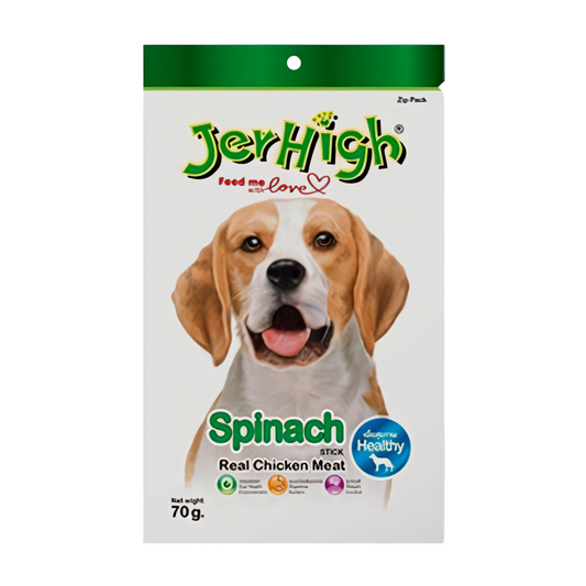Jerhigh Dog Treats Spinach 70g
