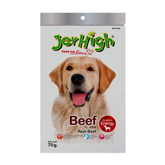 Jerhigh Dog Treats Beef 70g