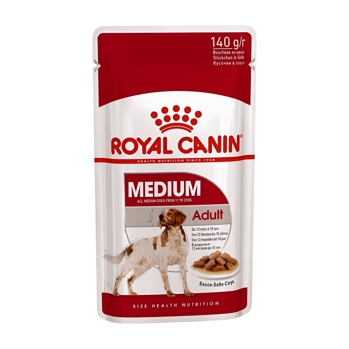 Royal Canin SHN Wet Dog Food Medium Adult 140g
