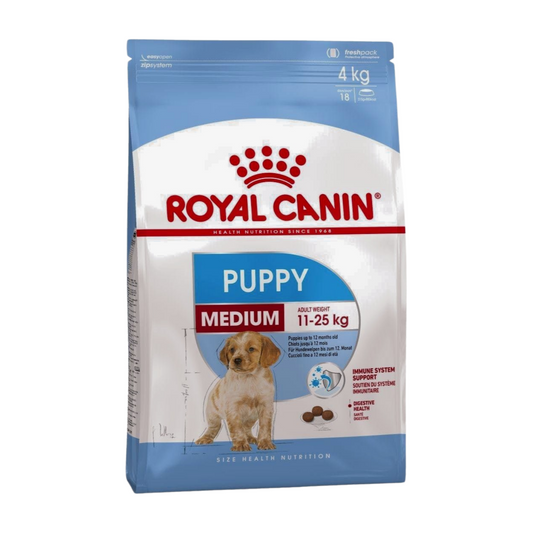 Royal Canin SHN Dry Dog Food Medium Puppy 4kg