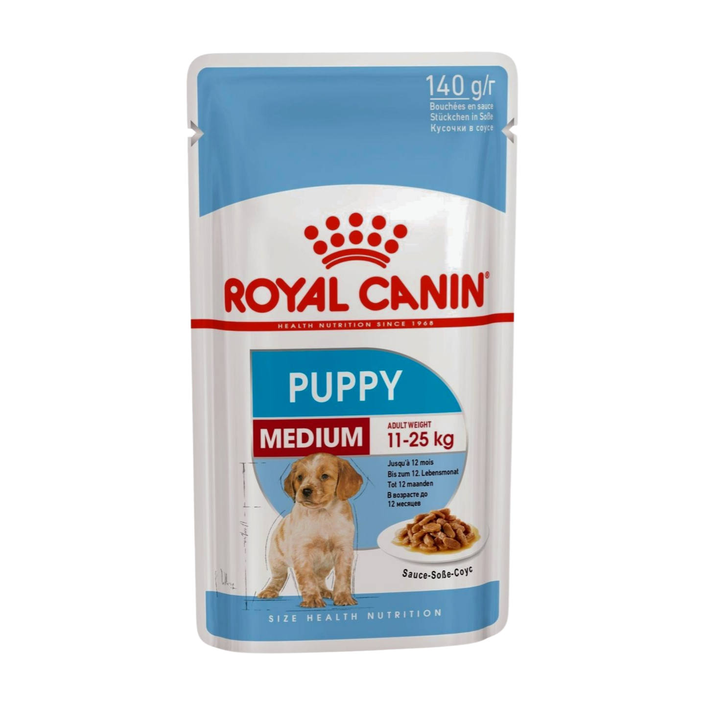 Royal Canin SHN Wet Dog Food Medium Puppy 140g