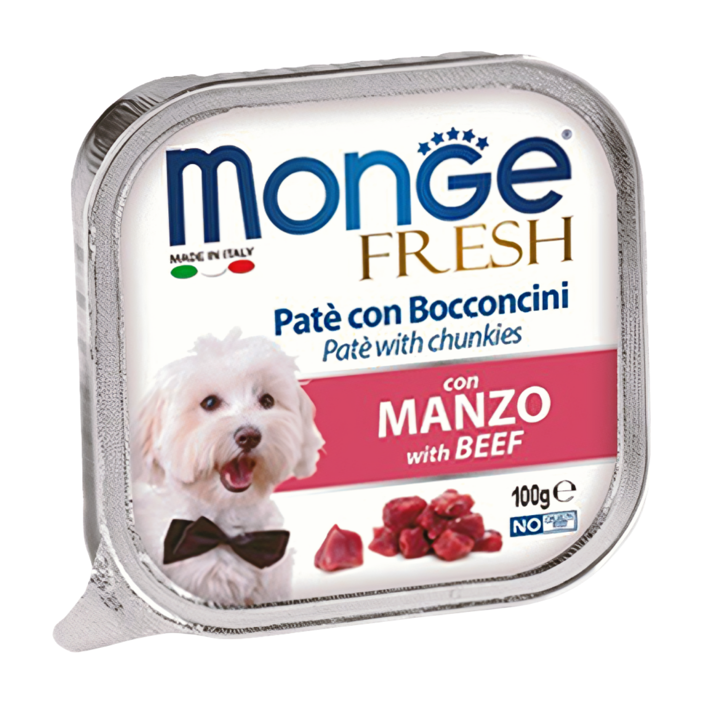 Monge Fresh Beef Wet Dog Food 100g