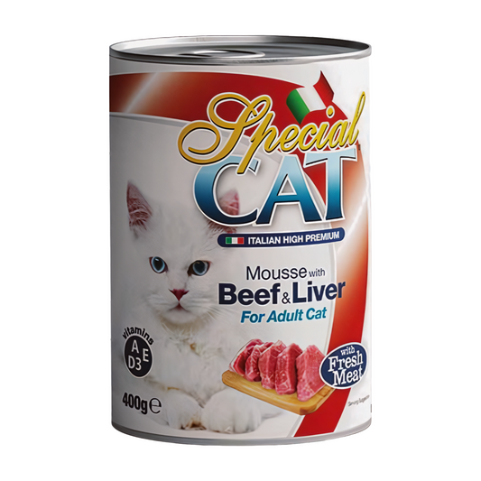 Special Cat Can Wet Food Beef & Liver 400g