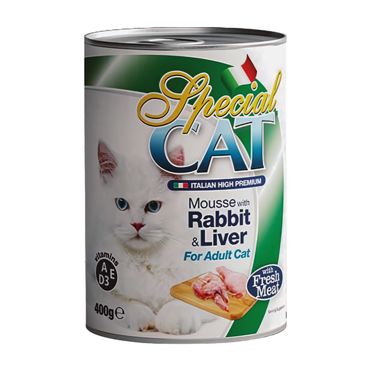 Special Cat Can Wet Food Rabbit & Liver 400g