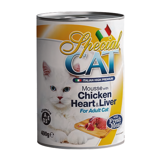 Special Cat Can Wet Food Chicken Heart & Liver 400g