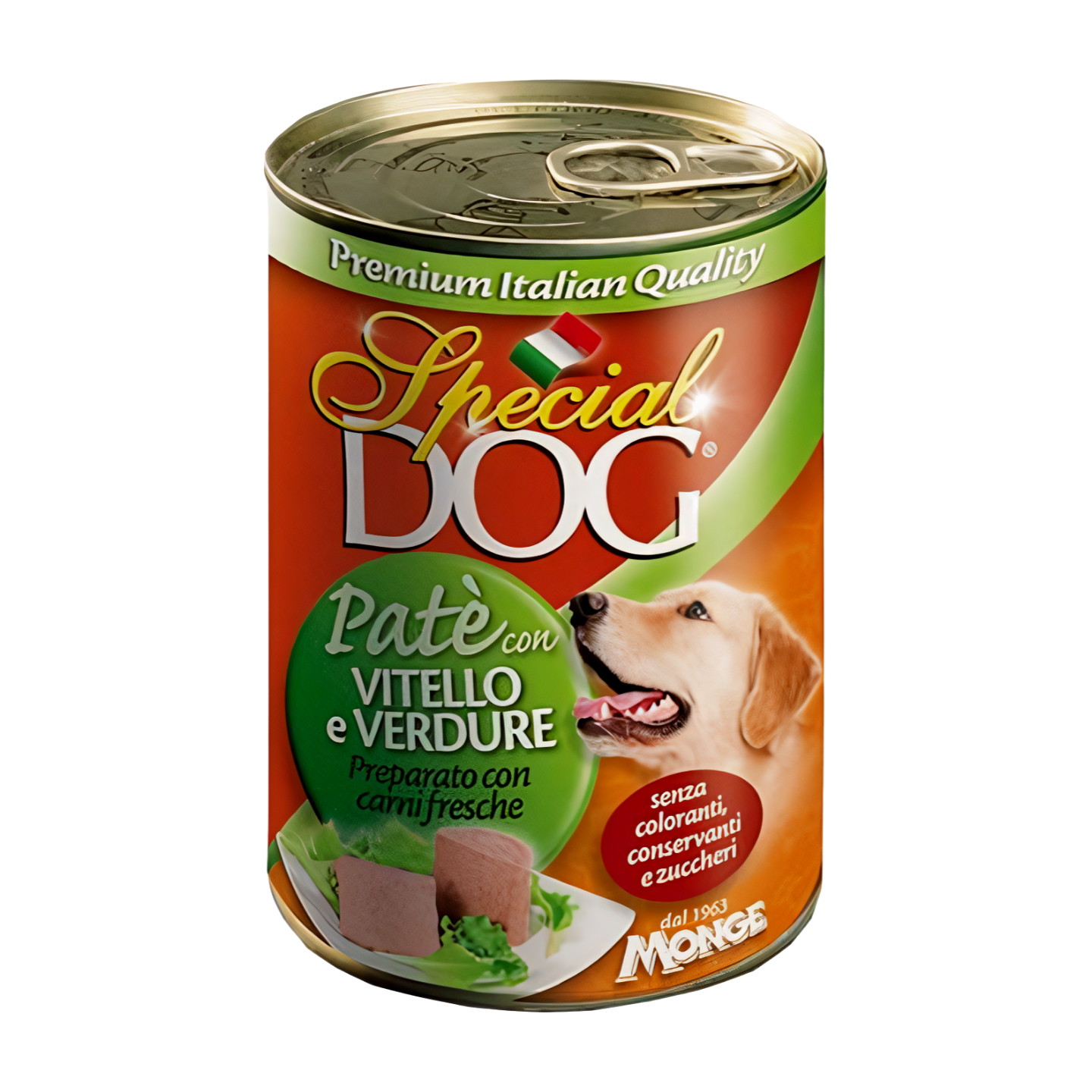 Special Dog Can Wet Food Veal & Vegetable 400g Monge